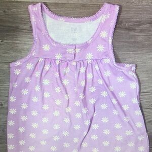 Purple Floral Tank Top